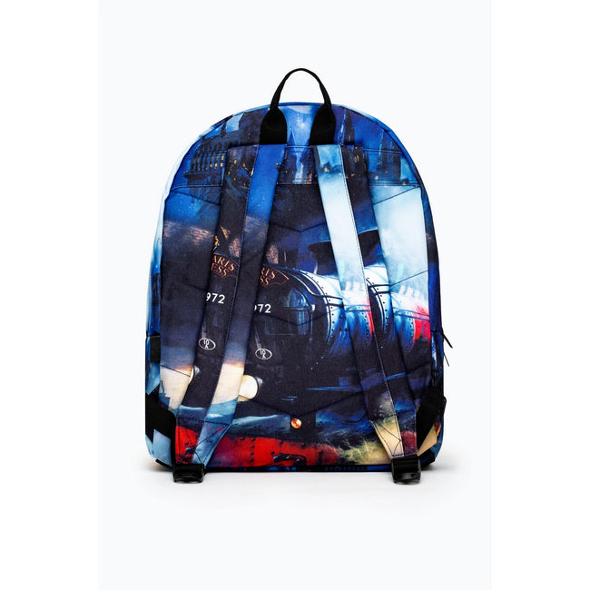 Navy Blue-Black-White - Back - Hype Hogwarts Express Harry Potter Knapsack