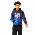 Blue - Front - Hype Boys Drips Graffiti Hoodie