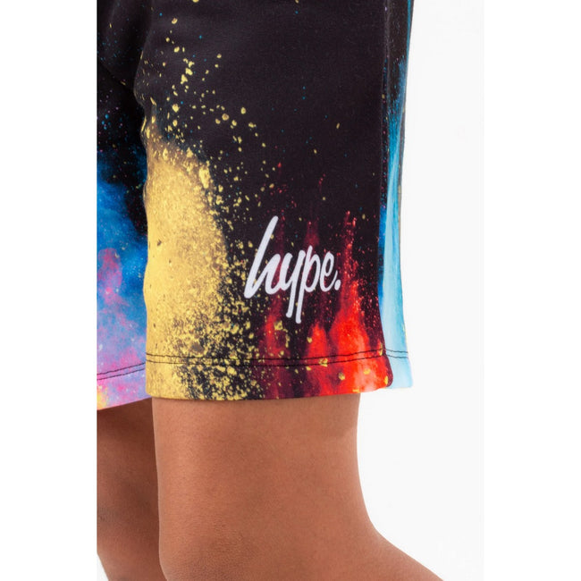Black - Side - Hype Boys Explosion Script Shorts