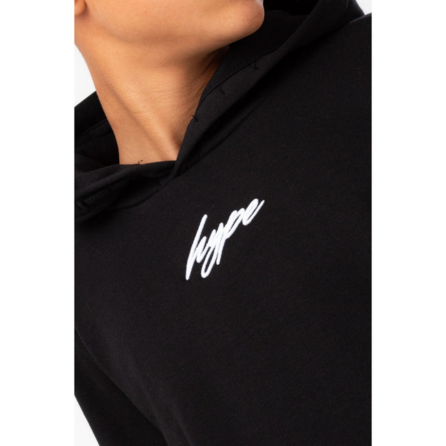 Black - Side - Hype Boys Scribble Hoodie