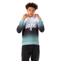 White-Black-Khaki - Front - Hype Boys Script Hoodie