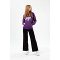 Purple - Lifestyle - Hype Girls Foil Script Hoodie