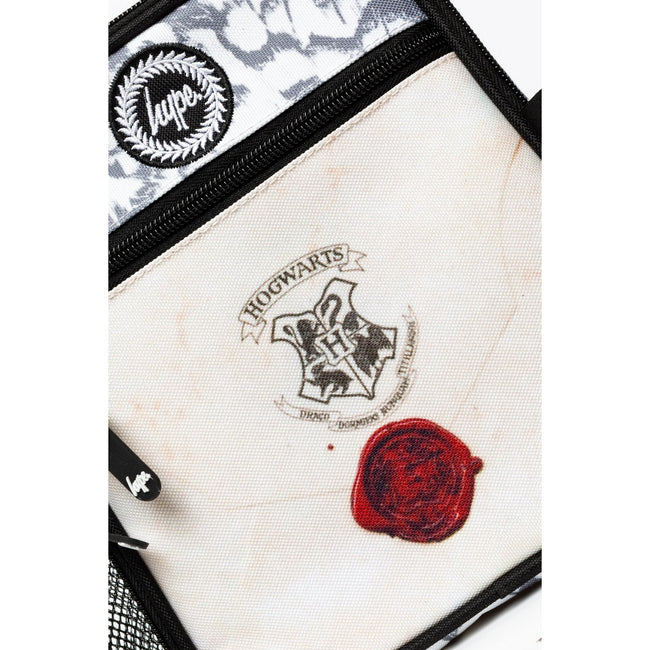 White-Gray-Cream - Pack Shot - Hype Hedwig Harry Potter Lunch Bag