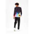 Multicolored - Back - Hype Boys Colour Explosion Script Crew Neck Sweatshirt