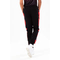 Black-Red - Back - Hype Boys Camo Panel Script Sweatpants