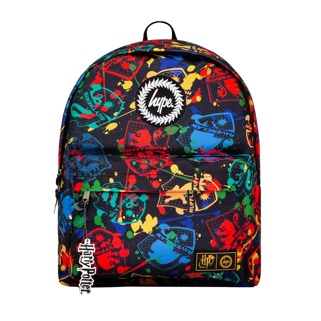 Multicolored - Front - Hype House Splat Harry Potter Knapsack