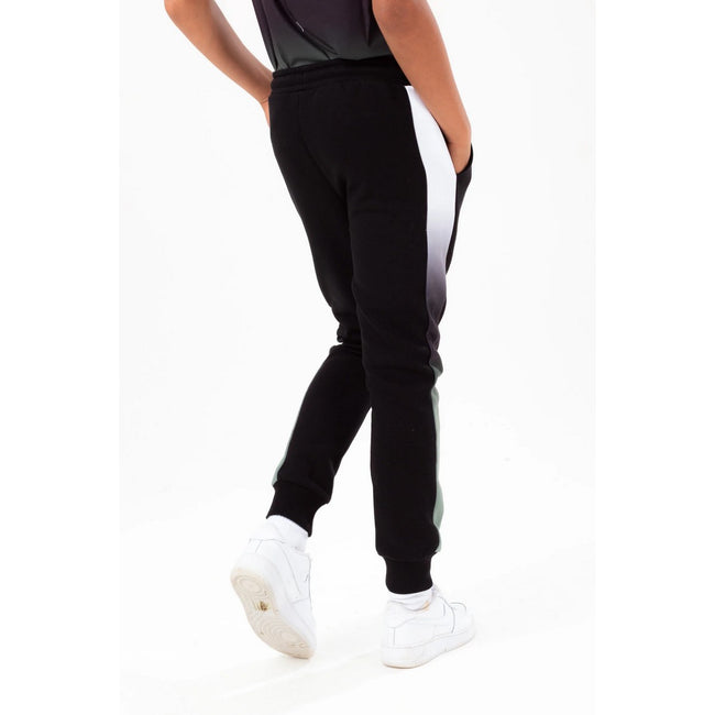 Black - Back - Hype Boys Mono Panel Script Sweatpants
