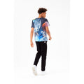 Blue - Back - Hype Boys Light Speed Script T-Shirt
