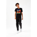 Black - Side - Hype Boys Heatmap Script T-Shirt
