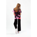 Pink-White - Back - Hype Girls Splat Script T-Shirt