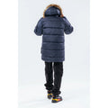 Navy - Back - Hype Boys Explorer Padded Jacket