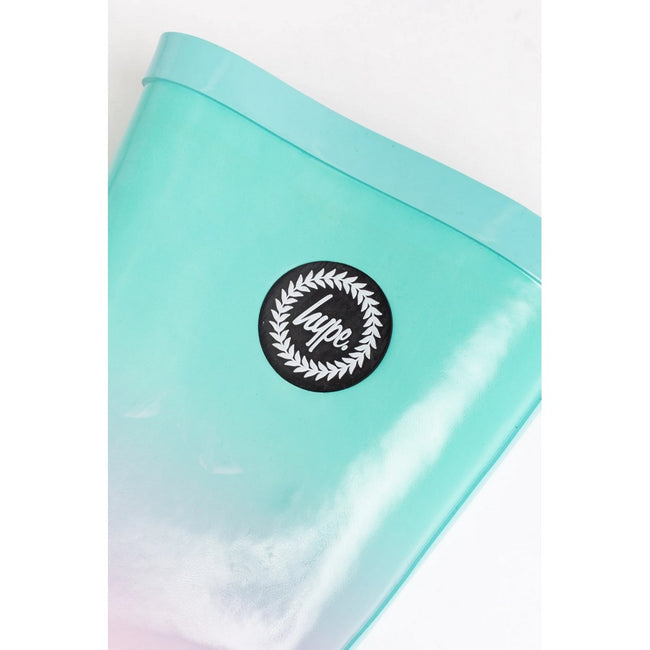 Mint-Pink - Side - Hype Childrens-Kids Fade Galoshes