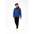 Cobalt Blue-Black - Pack Shot - Hype Boys Colour Block Padded Jacket