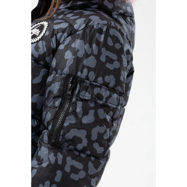 Black-Gray - Lifestyle - Hype Girls Camo Padded Jacket