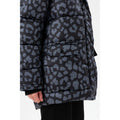 Black-Gray - Pack Shot - Hype Girls Camo Padded Jacket