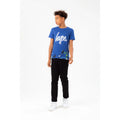 Blue - Lifestyle - Hype Boys Paint Splatter T-Shirt