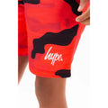 Red - Lifestyle - Hype Boys Camo Script Shorts