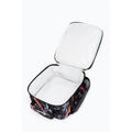 Black - Close up - Hype Smokey Storm Outline Crest Lunch Bag