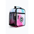 Blue-Pink-White - Side - Hype Pastel Fade Script Lunch Bag