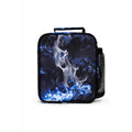 Black-Blue - Back - Hype Lightning Sky Outline Crest Lunch Bag