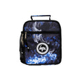 Black-Blue - Front - Hype Lightning Sky Outline Crest Lunch Bag