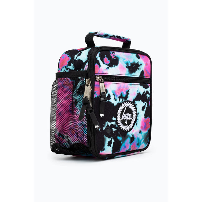 Multicolored - Side - Hype Tie Dye Crest Lunch Bag