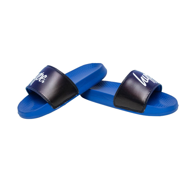 Blue - Side - Hype Childrens-Kids Speckle Fade Script Sliders