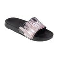 Black-White - Back - Hype Childrens-Kids Gradient Drips Mini Script Sliders