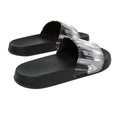 Black-White - Lifestyle - Hype Childrens-Kids Gradient Drips Mini Script Sliders