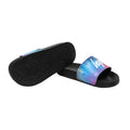 Pink-Black - Lifestyle - Hype Childrens-Kids Drip Script Sliders