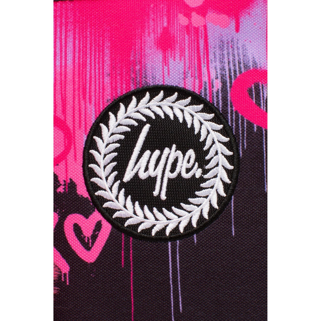 Pink-Black - Lifestyle - Hype Hearts Drips Lunch Bag