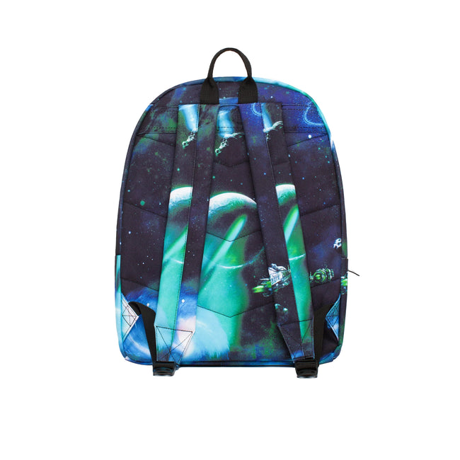 Black-Green - Back - Hype UFO Spaceship Knapsack