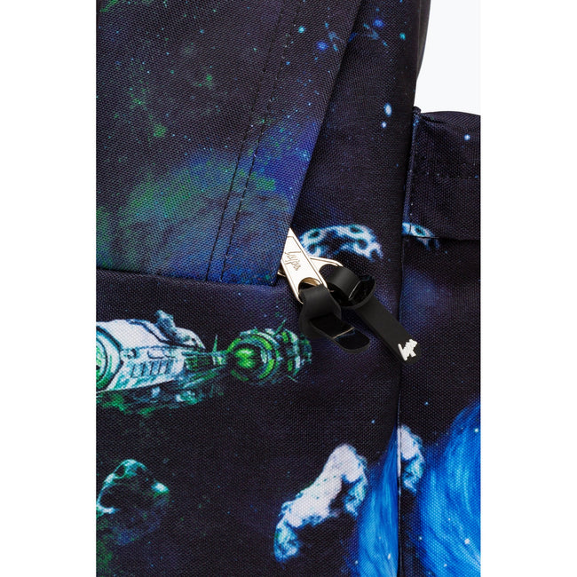Black-Green - Close up - Hype UFO Spaceship Knapsack