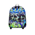 Black-Blue - Back - Hype Graffiti Knapsack