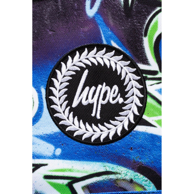 Black-Blue - Lifestyle - Hype Graffiti Knapsack