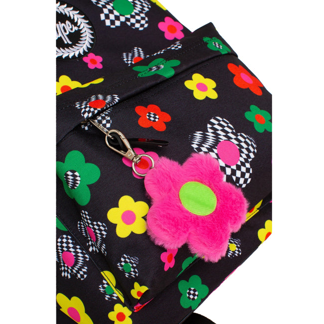 Black - Pack Shot - Hype Disco Daisy Knapsack