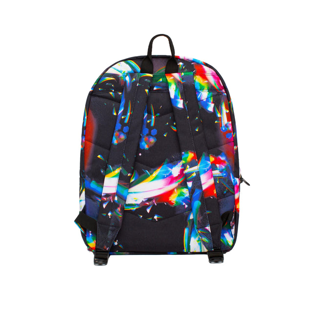 Black - Back - Hype Rainbow Reflective Knapsack