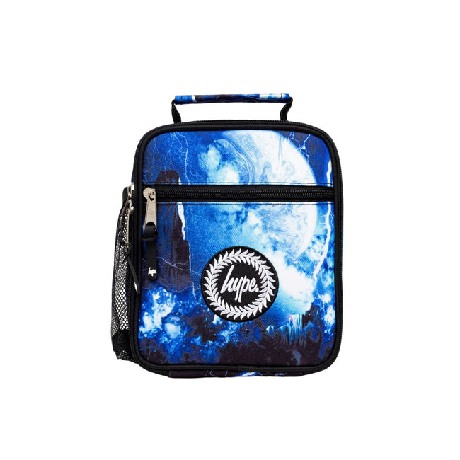 Blue - Front - Hype Galaxy Lightning Lunch Bag
