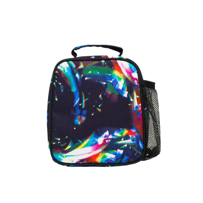 Black - Back - Hype Rainbow Refraction Lunch Bag