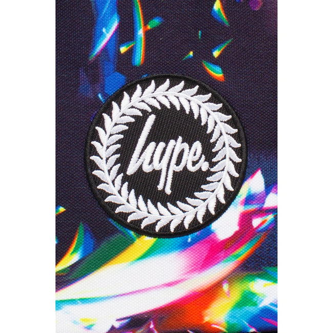 Black - Close up - Hype Rainbow Refraction Lunch Bag