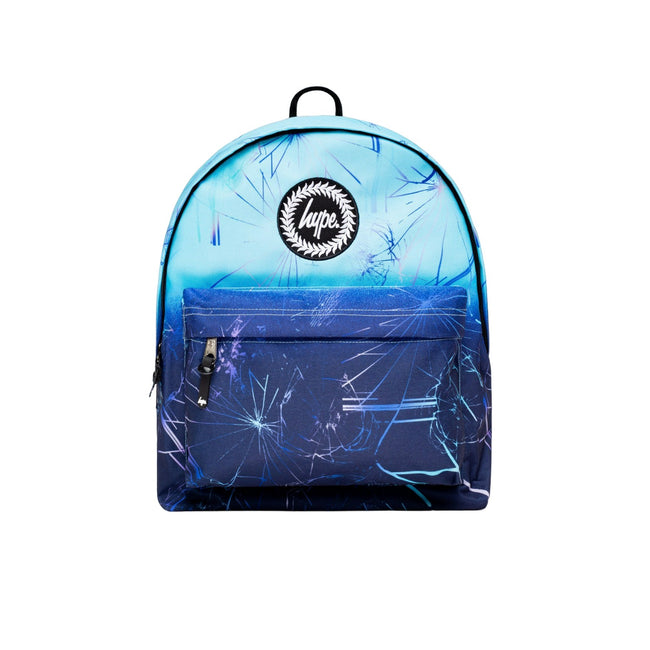 Blue - Front - Hype Gradient Smashed Knapsack