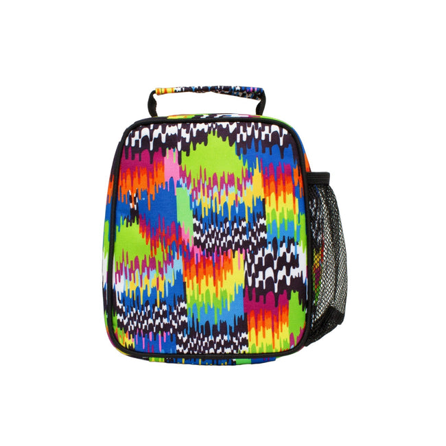Multicolored - Back - Hype Trippy Drips Lunch Bag
