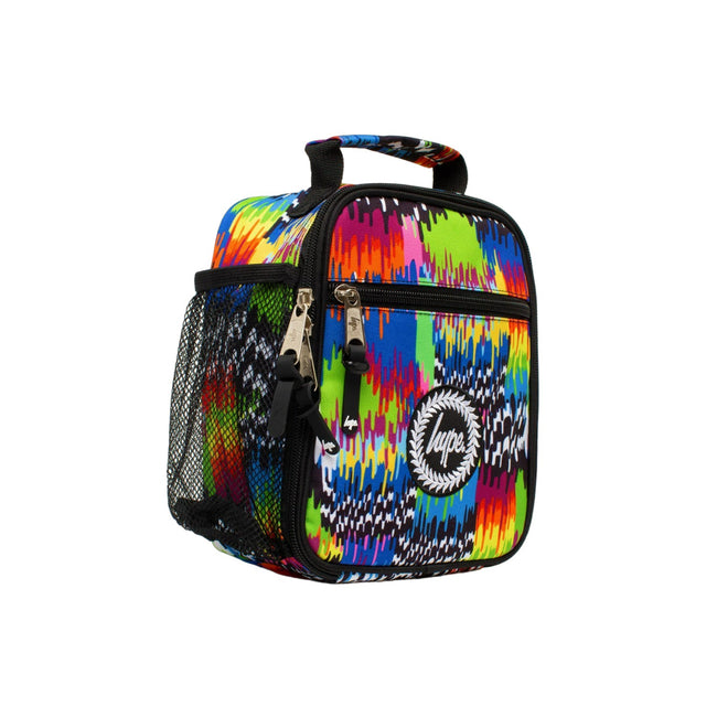 Multicolored - Side - Hype Trippy Drips Lunch Bag