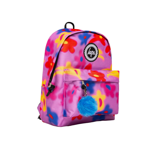 Pink - Side - Hype Daisy Blur Knapsack
