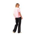 Pink - Back - Hype Womens-Ladies Scribble T-Shirt