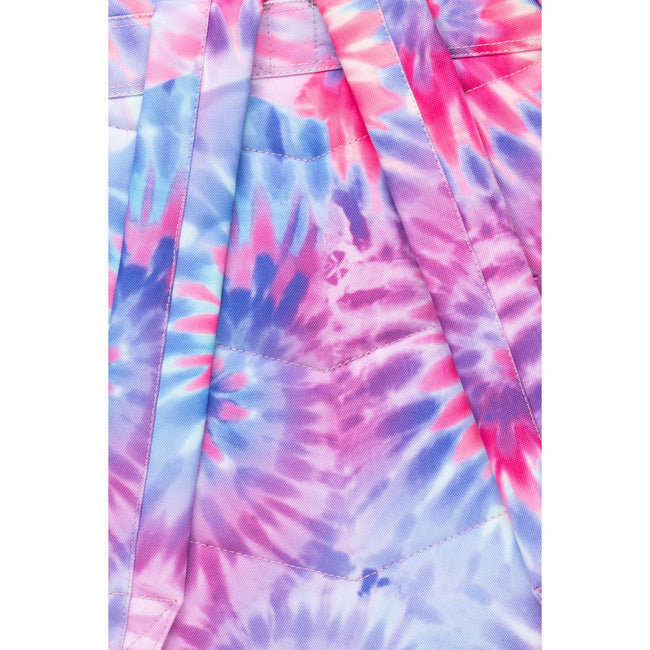 Pink-Purple-Blue - Close up - Hype Tie Dye Swirl Knapsack