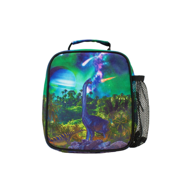 Green-Blue - Back - Hype Space Extinction Tropical Lunch Bag