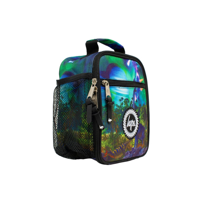 Green-Blue - Side - Hype Space Extinction Tropical Lunch Bag