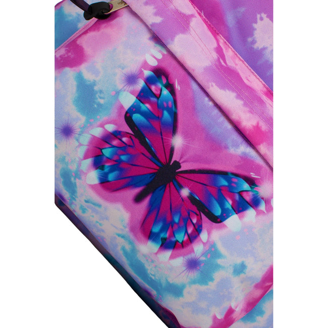 Pink-Blue - Side - Hype Gradient Skies Butterfly Knapsack