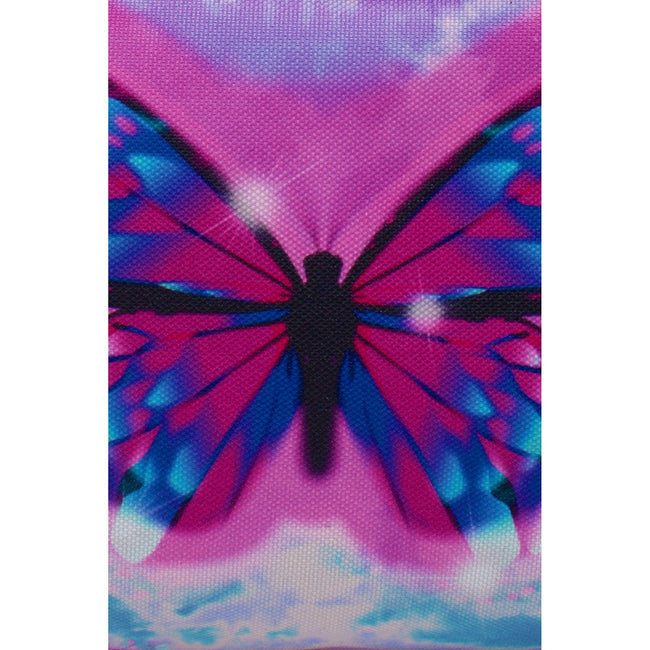 Pink-Blue - Close up - Hype Gradient Skies Butterfly Knapsack